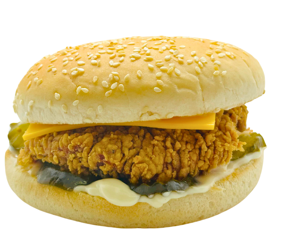 Chicken & Pickle Burger
